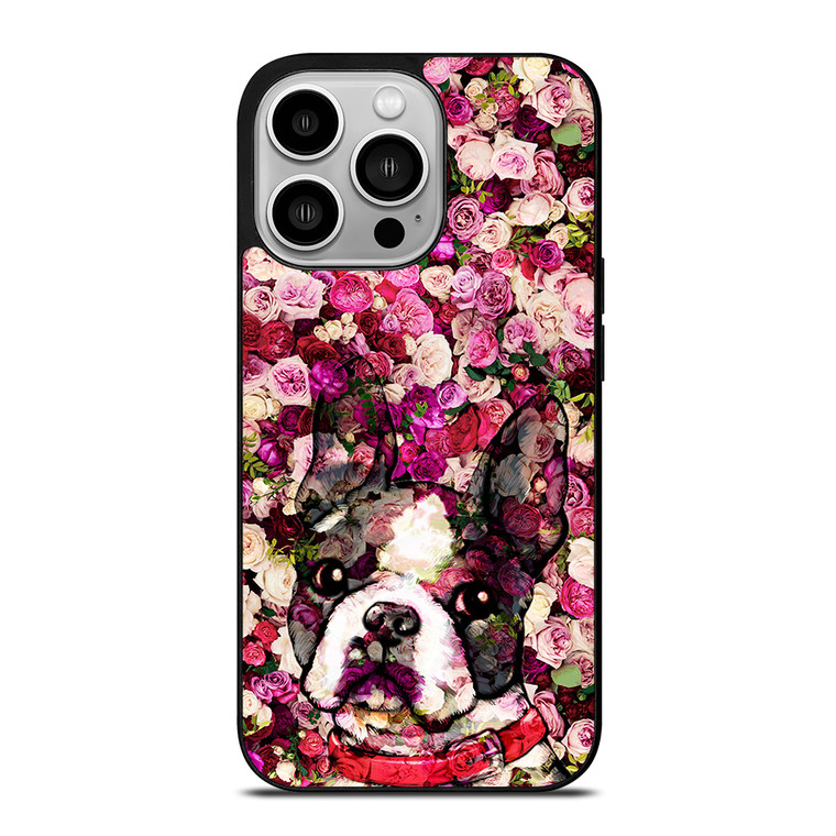 BOSTON TERRIER DOG 2 iPhone 14 Pro Case Cover