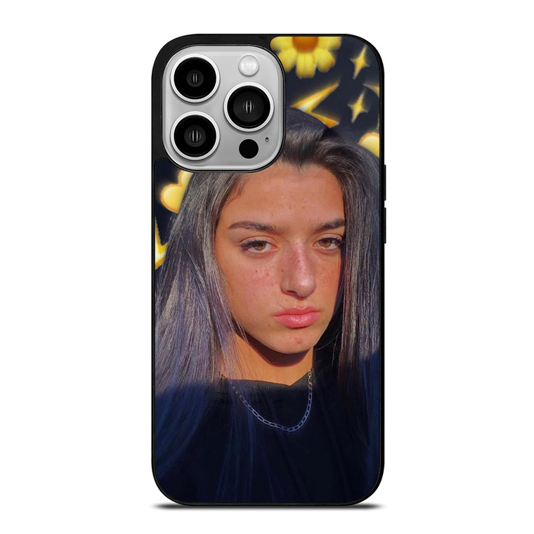CHARLI D'AMELIO FACE iPhone 14 Pro Case Cover