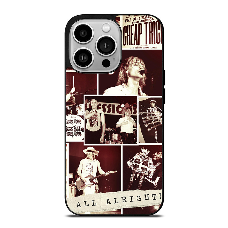 CHEAP TRICK BAND COLLAGE iPhone 14 Pro Case Cover