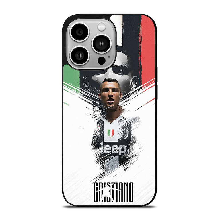 CRISTIANO RONALDO JUVE 3 iPhone 14 Pro Case Cover