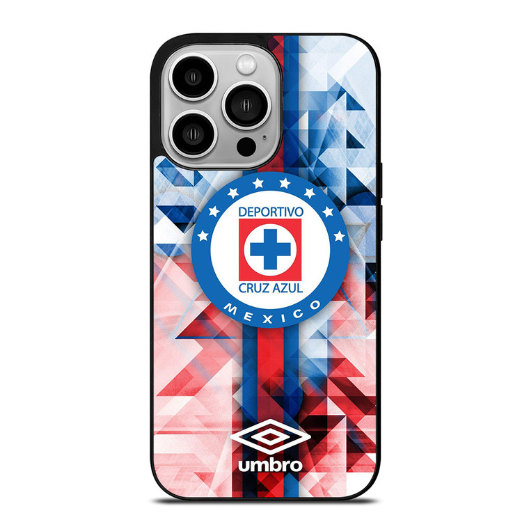 CRUZ AZUL DEPORTIVO LOS CEMENTEROS iPhone 14 Pro Case Cover