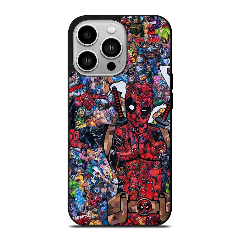 DEADPOOL TEAM COLLAGE iPhone 14 Pro Case Cover