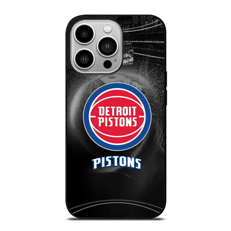 DETROIT PISTONS NBA LOGO iPhone 14 Pro Case Cover