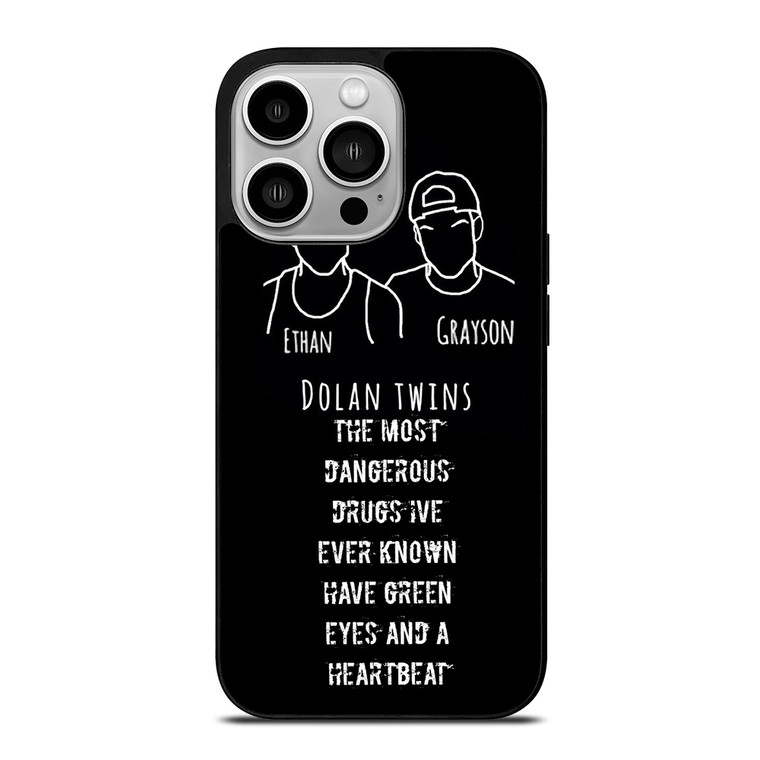 DOLAN TWINS SILHOUETTE iPhone 14 Pro Case Cover