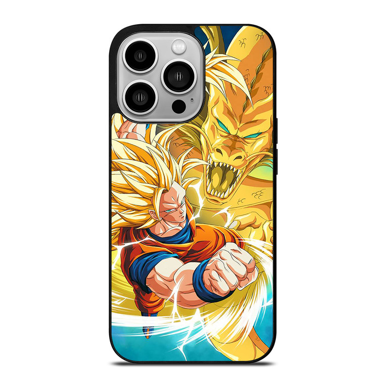 DRAGON BALL GOKU X SUPER SHENRON 1 iPhone 14 Pro Case Cover DRAGON BALL GOKU X SUPER SHENRON 1 iPhone 14 Pro Case Cover