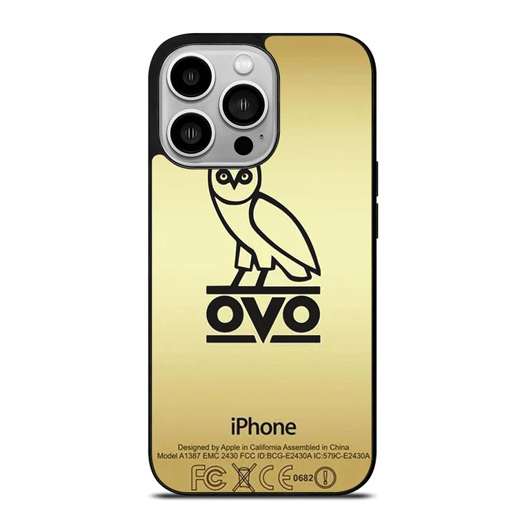 DRAKE OVOXO GOLD iPhone 14 Pro Case Cover