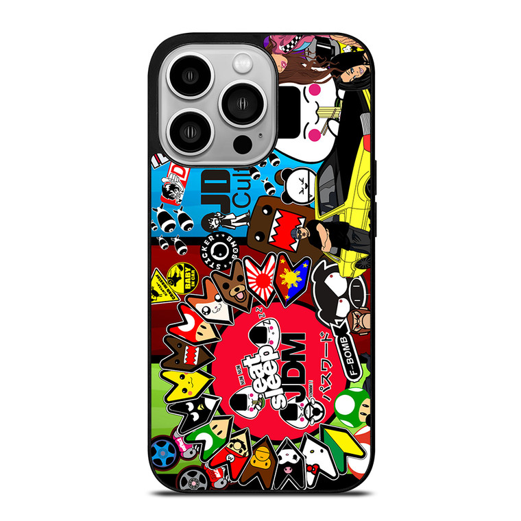 EAT SLEEP JDM COLLAGE iPhone 14 Pro Case Cover
