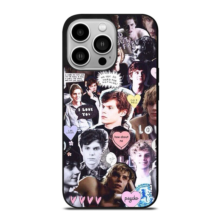 EVAN PETERS COLLAGE 2 iPhone 14 Pro Case Cover