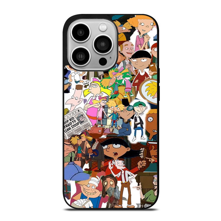 HEY ARNOLD COLLAGE iPhone 14 Pro Case Cover