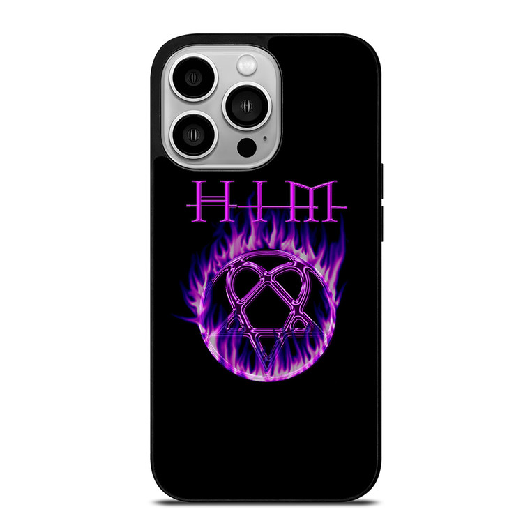 HIM BAND FLAME LOGO iPhone 14 Pro Case Cover