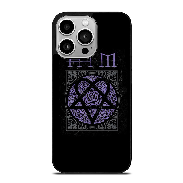 HIM BAND ROSE LOGO iPhone 14 Pro Case Cover