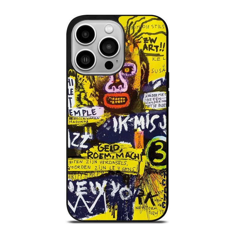 JEAN MICHEL BASQUIAT ART 4 iPhone 14 Pro Case Cover