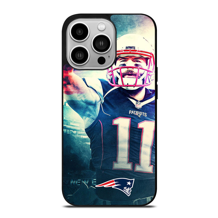 JULIAN EDELMAN PATRIOTS iPhone 14 Pro Case Cover