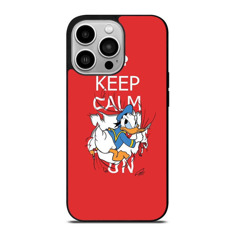 KEEP CALM DONALD DUCK iPhone 14 Pro Case Cover