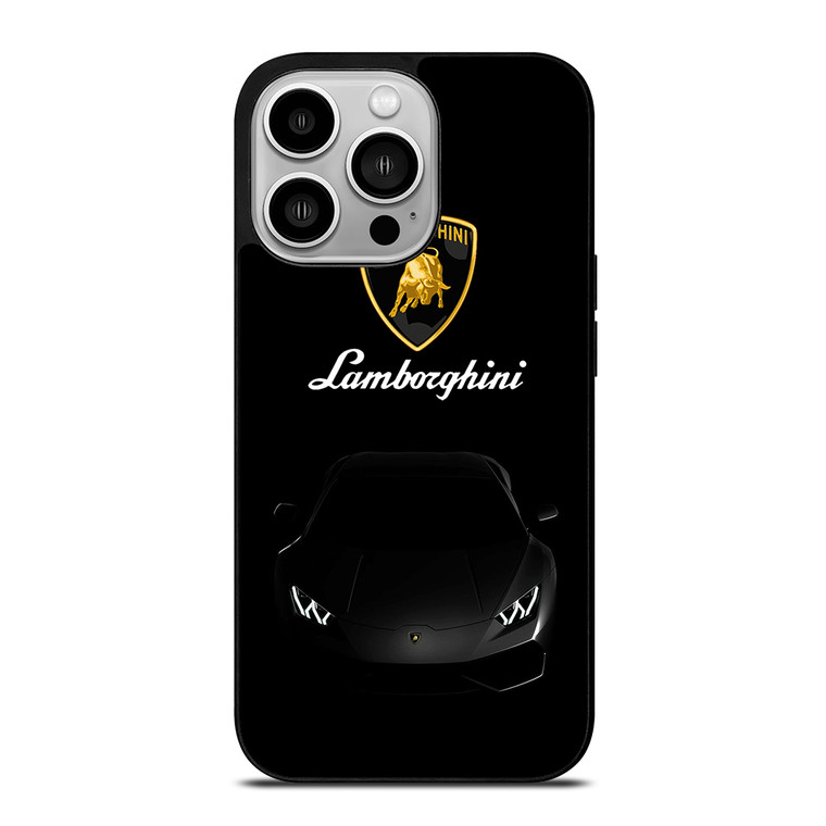 LAMBORGHINI BLACK iPhone 14 Pro Case Cover
