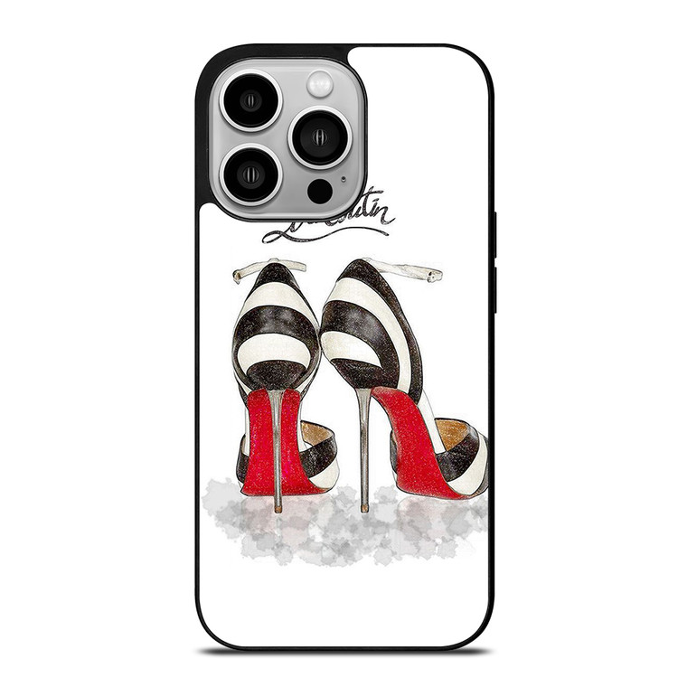 LOUBOUTIN SHOES LOGO 2 iPhone 14 Pro Case Cover