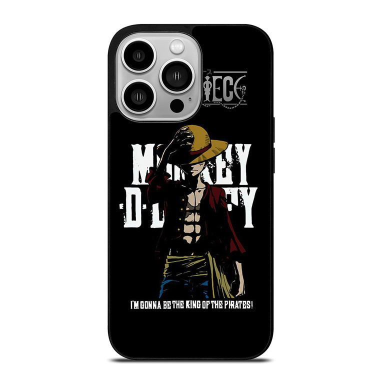 LUFFY ONE PIECE QUOTE iPhone 14 Pro Case Cover