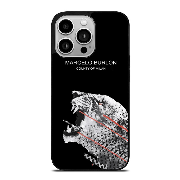 MARCELO BURLON TIGER iPhone 14 Pro Case Cover