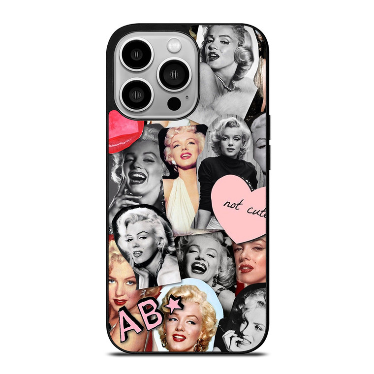MARILYN MONROE COLLAGE iPhone 14 Pro Case Cover