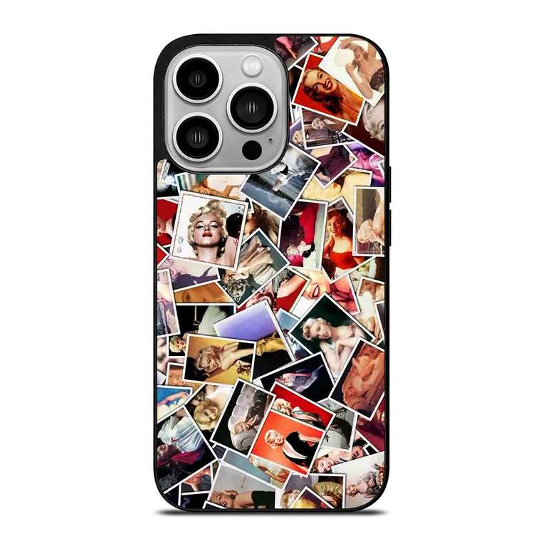 MARILYN MONROE POSE COLLAGE iPhone 14 Pro Case Cover