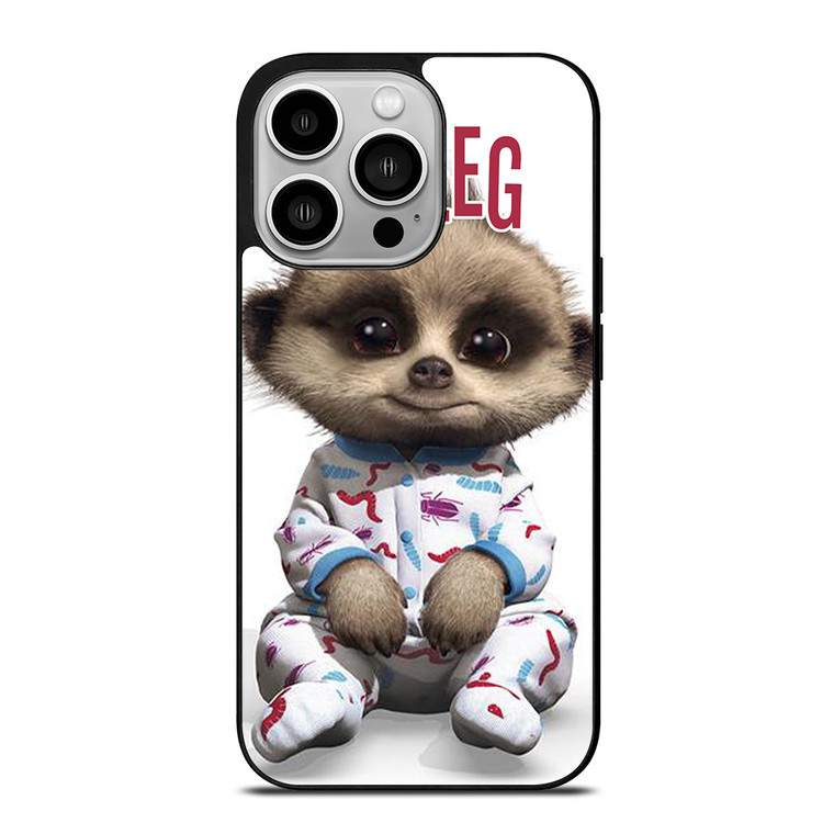 MEERKAT BABY OLEG CUTE iPhone 14 Pro Case Cover MEERKAT BABY OLEG CUTE iPhone 14 Pro Case Cover
