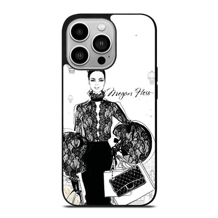 MEGAN HESS FASHION 4 iPhone 14 Pro Case Cover