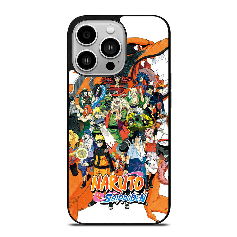 NARUTO ALL CHARACTERS ANIME 3 iPhone 14 Pro Case Cover