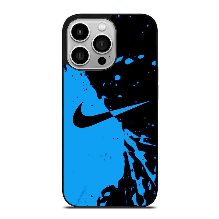 NIKE BLUE SPLASH iPhone 14 Pro Case Cover