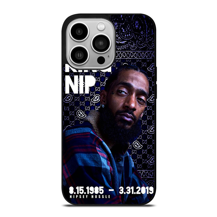 NIPSEY HUSSLE KING NIP iPhone 14 Pro Case Cover