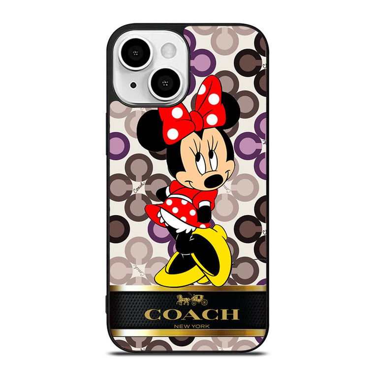 COACH MINNIE CUTE iPhone 13 Mini Case Cover
