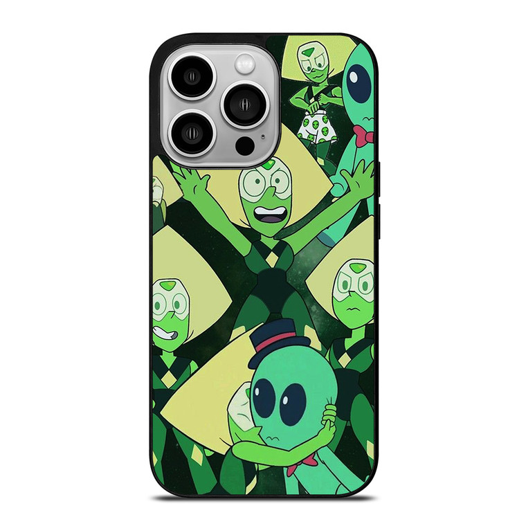 PERIDOT STEVEN UNIVERSE COLLAGE iPhone 14 Pro Case Cover