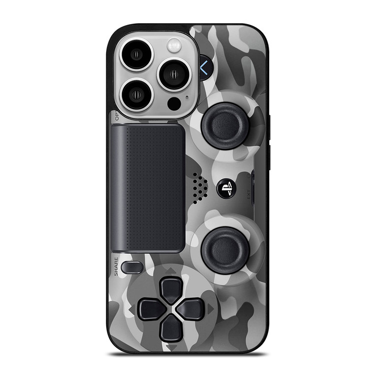 PS4 CONTROLLER PLAYSTATION CAMO iPhone 14 Pro Case Cover