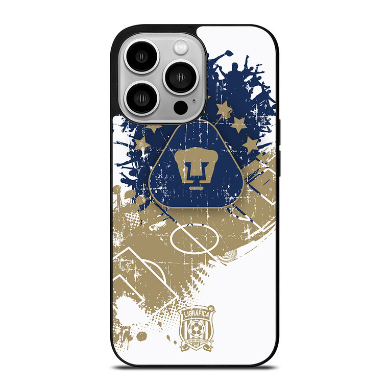 PUMAS UNAM PUMAS iPhone 14 Pro Case Cover PUMAS UNAM PUMAS iPhone 14 Pro Case Cover