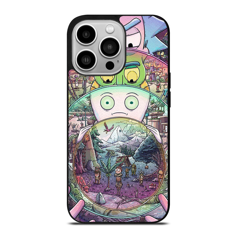 RICK AND MORTY ART 2 iPhone 14 Pro Case Cover