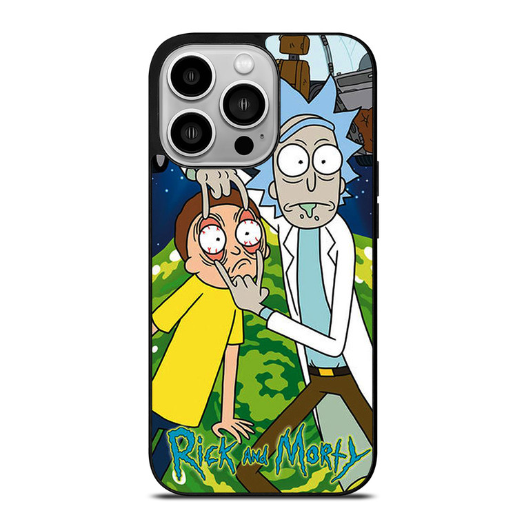 RICK AND MORTY UFO CAR iPhone 14 Pro Case Cover