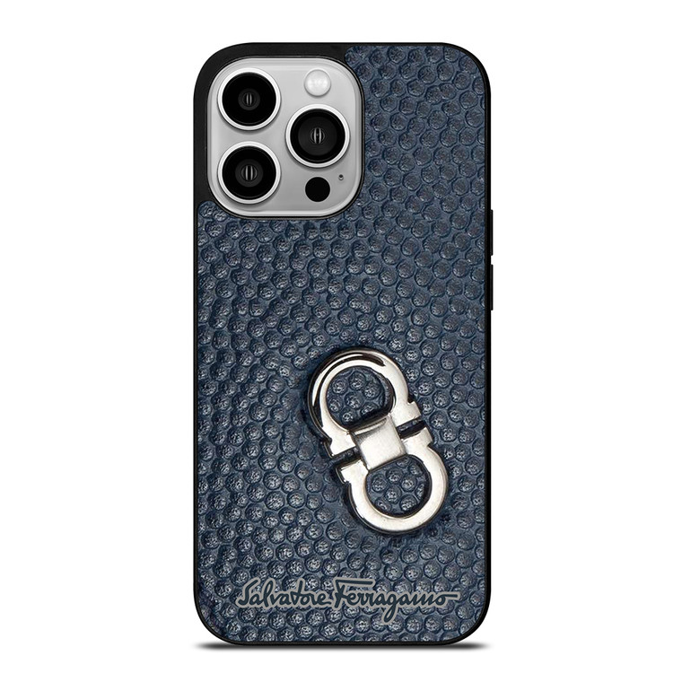 SALVATORE FERRAGAMO BADGE iPhone 14 Pro Case Cover