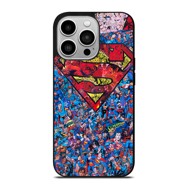 SUPERMAN SUPERHERO LOGO iPhone 14 Pro Case Cover