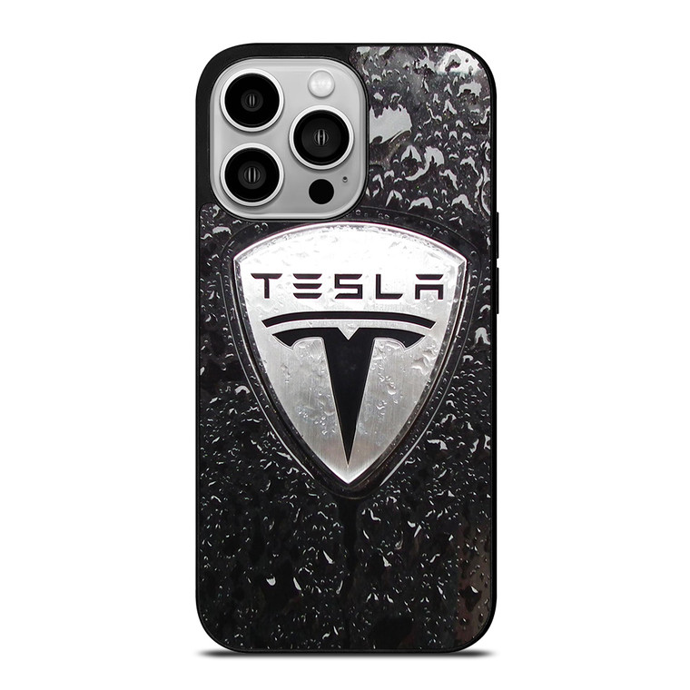 TESLA RAINDROP LOGO iPhone 14 Pro Case Cover