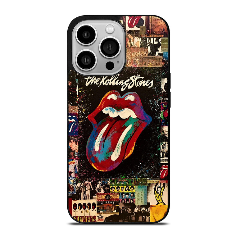 THE ROLLING STONES BAND COLLAGE iPhone 14 Pro Case Cover