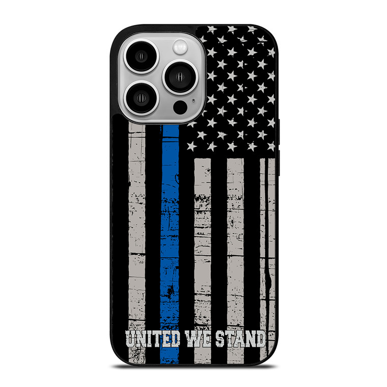 THIN BLUE LINE WE STAND iPhone 14 Pro Case Cover