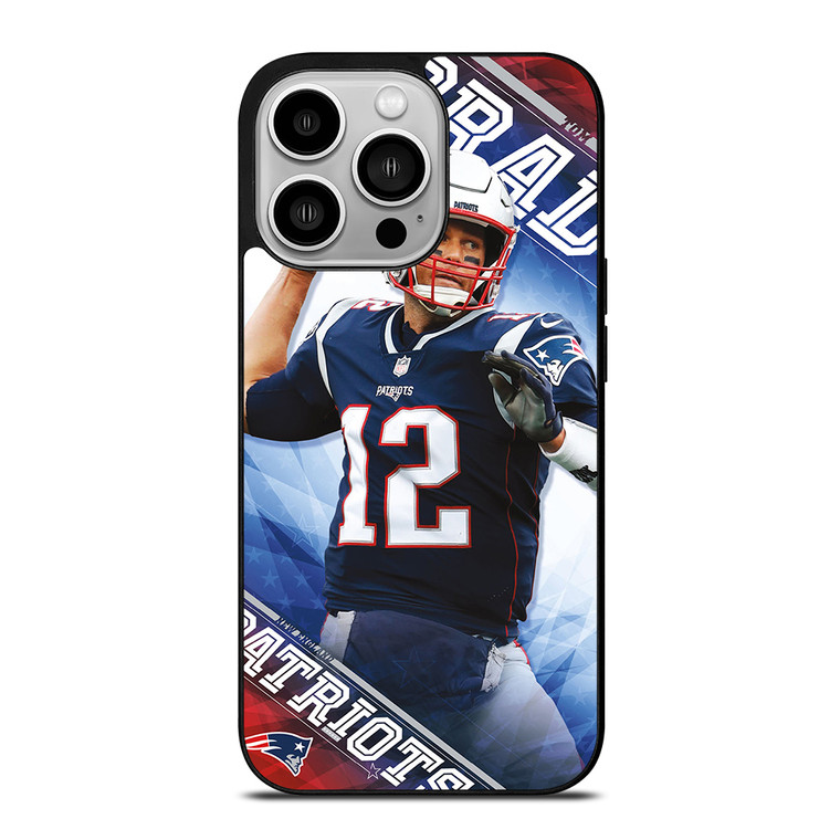 TOM BRADY PATRIOTS 4 iPhone 14 Pro Case Cover