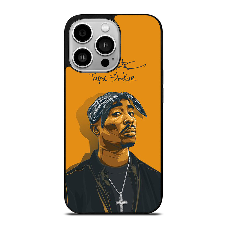 TUPAC SHAKUR SIGN iPhone 14 Pro Case Cover