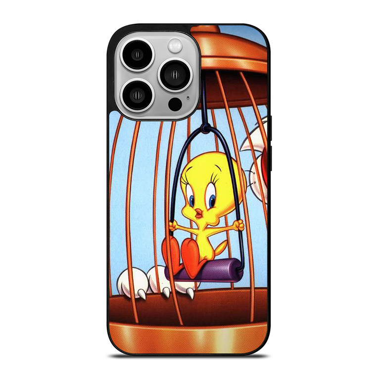 TWEETY BIRD CAGE iPhone 14 Pro Case Cover