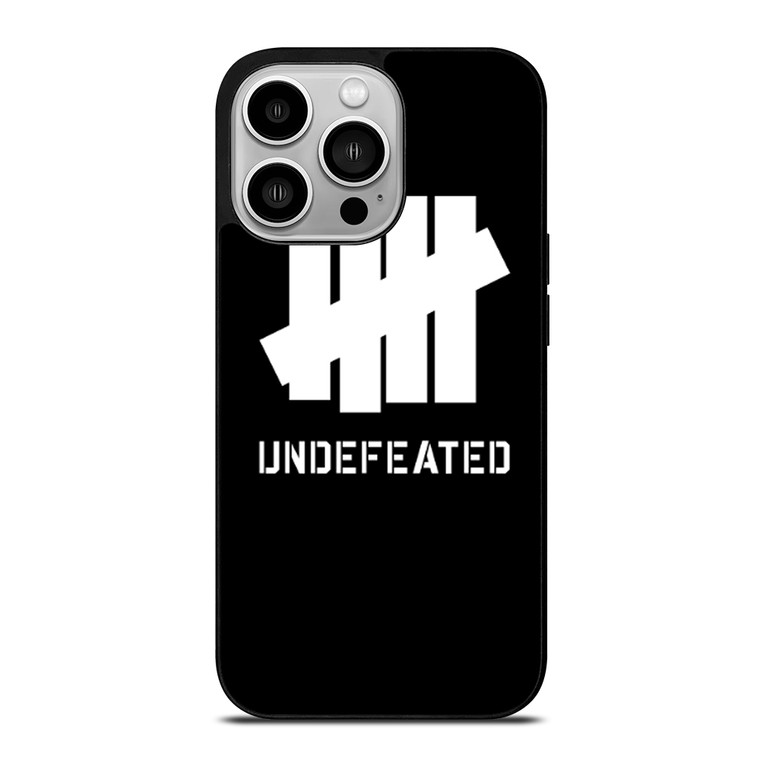 UNDEFEATED BLACK LOGO iPhone 14 Pro Case Cover
