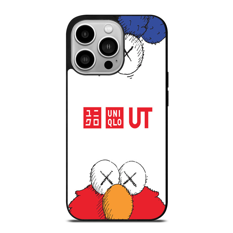 UNIQLO KAWS LOGO iPhone 14 Pro Case Cover