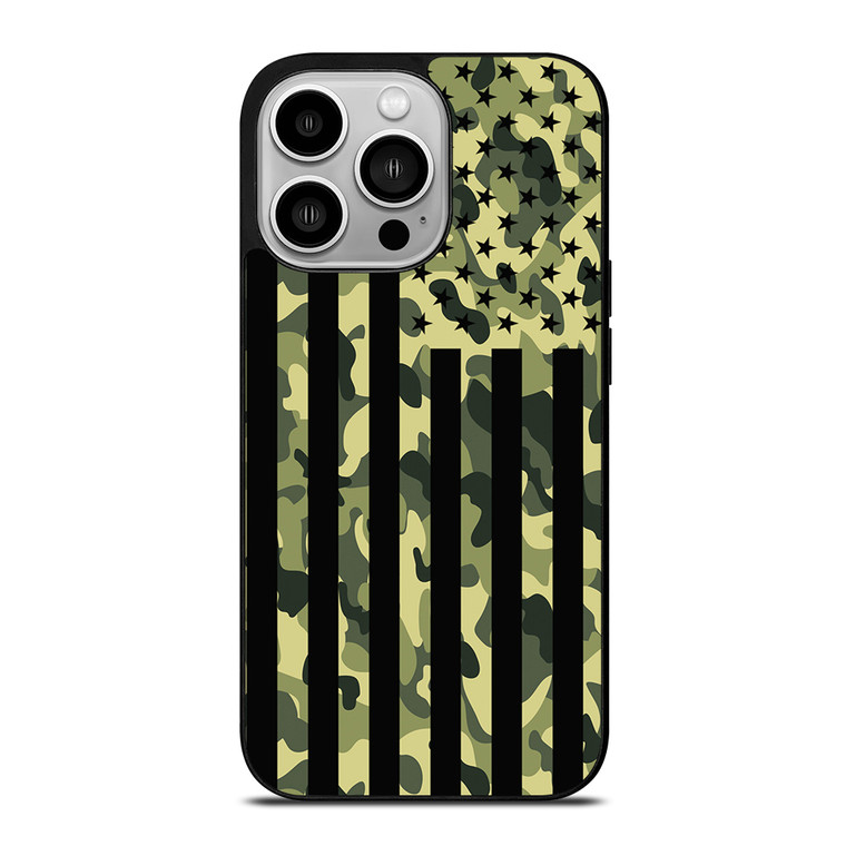 USA ARMY CAMO iPhone 14 Pro Case Cover