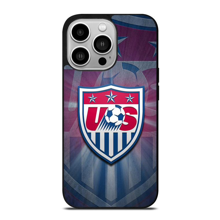 USA SOCCER TEAM LOGO iPhone 14 Pro Case Cover