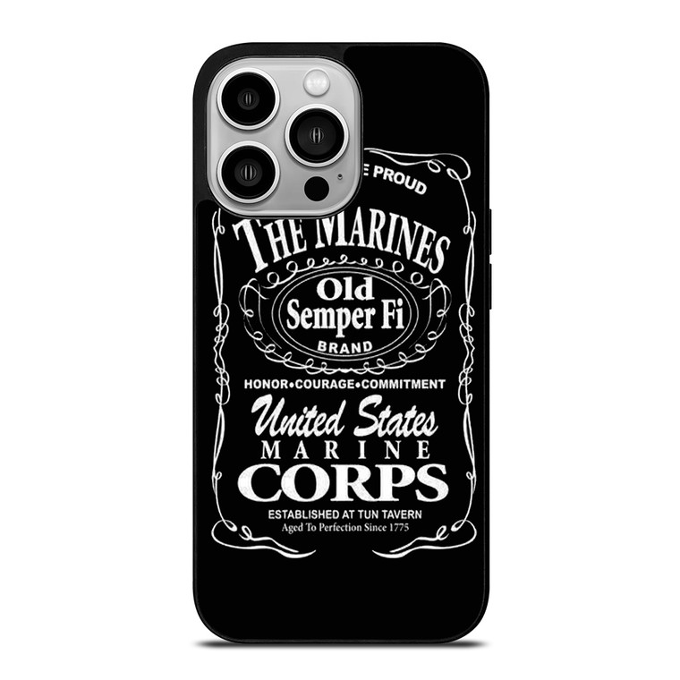 USMC MARINE SEMPER FI 1 iPhone 14 Pro Case Cover