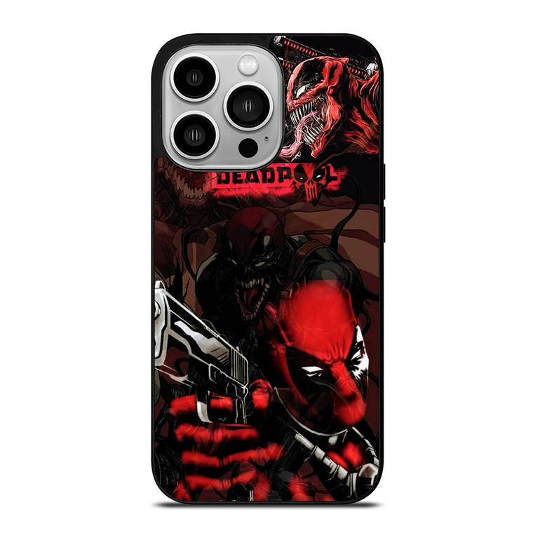 VENOM DEADPOOL HEROES iPhone 14 Pro Case Cover