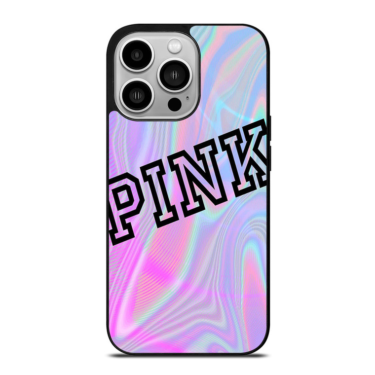 VICTORIA'S SECRET PINK COLORFULL iPhone 14 Pro Case Cover